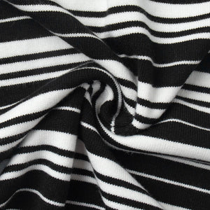 Women’s Striped Lapel Pullover Sweater | Loose Fit Casual Knit Top | Japanese & Korean Contrast Color Knitwear – Summer 2025 Collection - Negative Apparel