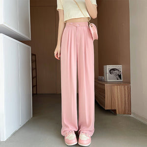 Women's Suit Draped Wide - leg pants pants - Negative Apparel