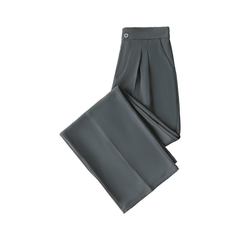 Women's Suit Draped Wide - leg pants pants - Negative Apparel