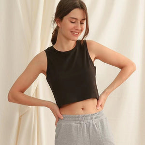 Women's summer cami bm style high waist slim fit short sleeveless bottoming female - Negative Apparel