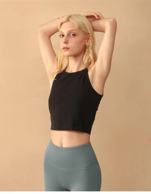 Women's summer cami bm style high waist slim fit short sleeveless bottoming female - Negative Apparel