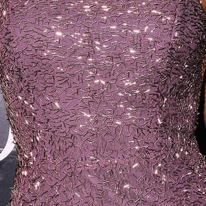 Wrapped chest sexy long sequined sling square collar banquet evening dress - Negative Apparel