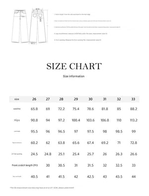 Xinge High Street Blue and Pink Ripped Jeans Women's High Waist Skinny Tencel Cotton Thin Boyfriend Style Casual Wide Leg Pants - Negative Apparel