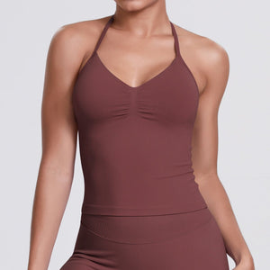 Zenith Halter Tank | Bold. Balanced. Boundless. - Negative Apparel