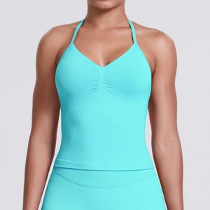 Zenith Halter Tank | Bold. Balanced. Boundless. - Negative Apparel