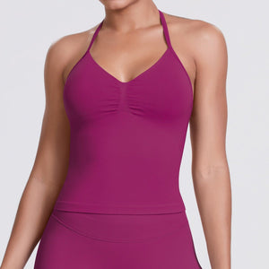 Zenith Halter Tank | Bold. Balanced. Boundless. - Negative Apparel