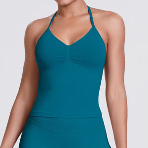 Zenith Halter Tank | Bold. Balanced. Boundless. - Negative Apparel