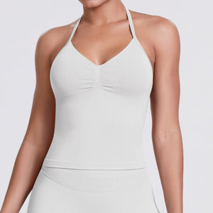 Zenith Halter Tank | Bold. Balanced. Boundless. - Negative Apparel
