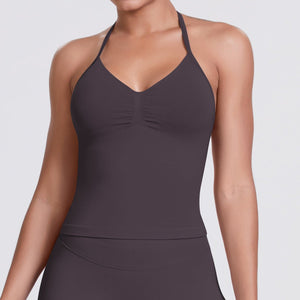 Zenith Halter Tank | Bold. Balanced. Boundless. - Negative Apparel