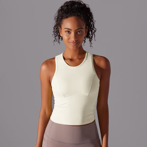 Zenith Ruched Tank | Elegant. Energetic. Elevated. - Negative Apparel