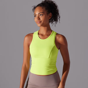 Zenith Ruched Tank | Elegant. Energetic. Elevated. - Negative Apparel