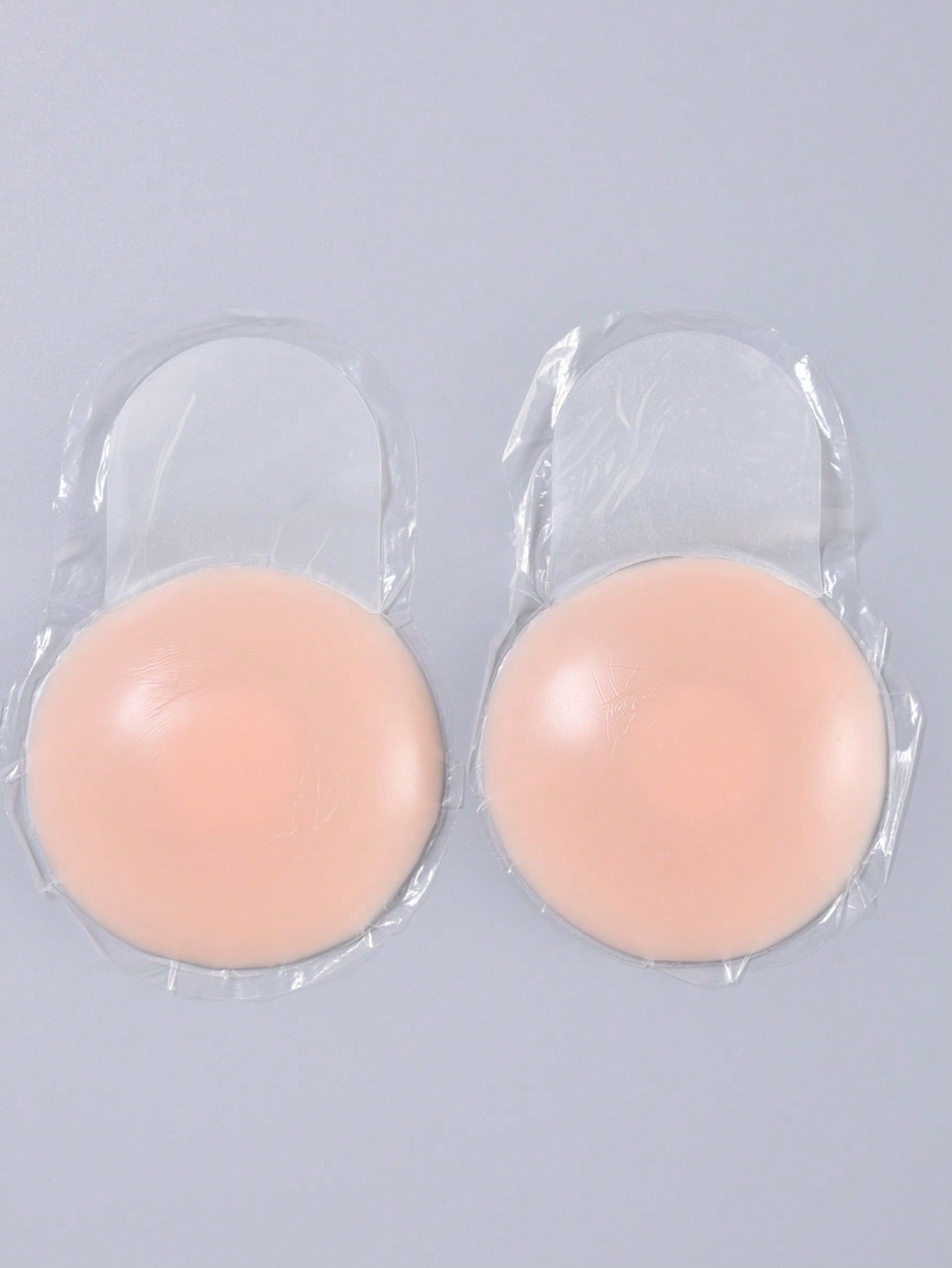 10cm Diameter Large Breast Specific Invisible Silicone Nipple Cover Anti Emptied & Gathered Breast Push Up Bra Pad For Plus Size Women - Negative Apparel