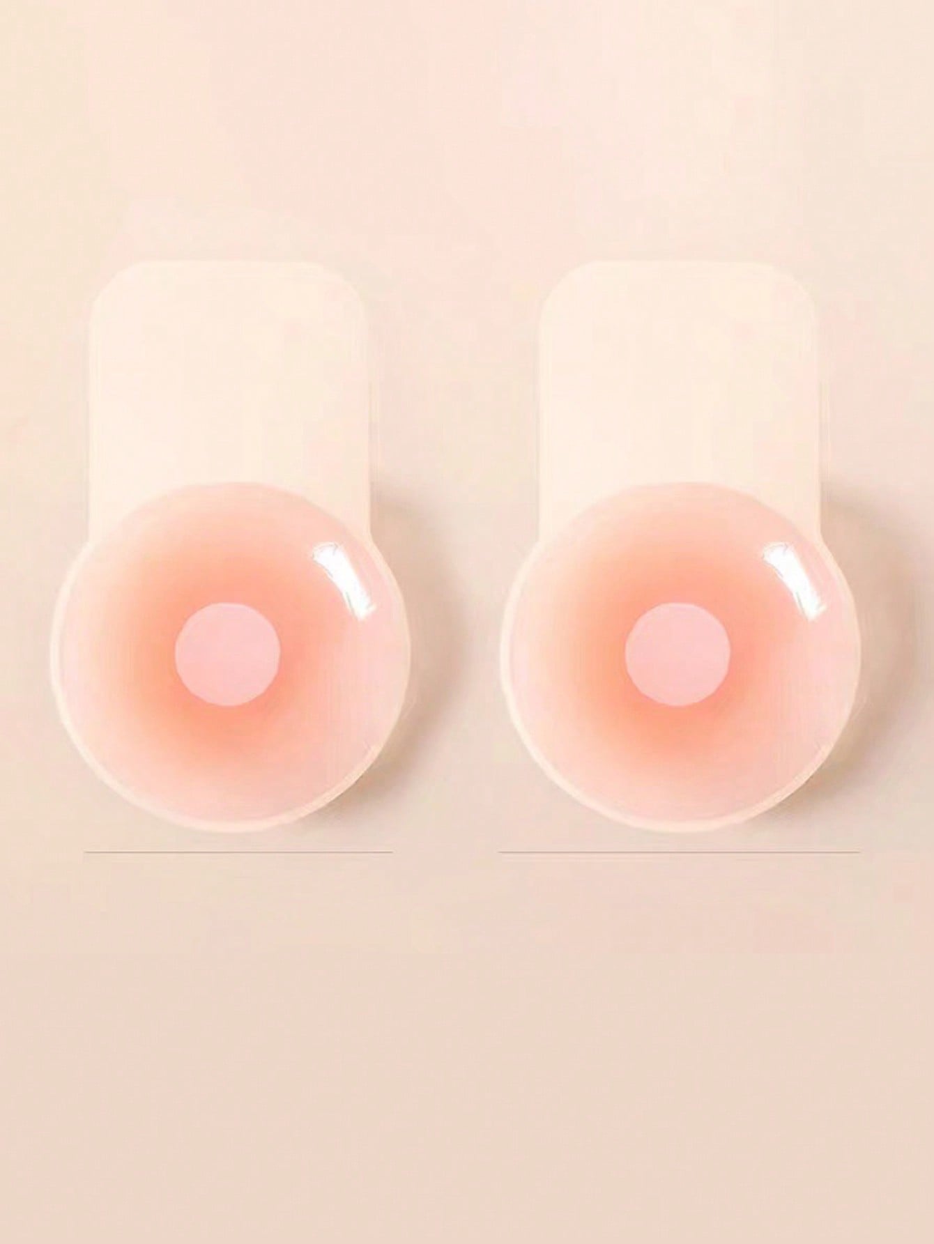 10cm Diameter Large Breast Specific Invisible Silicone Nipple Cover Anti Emptied & Gathered Breast Push Up Bra Pad For Plus Size Women - Negative Apparel