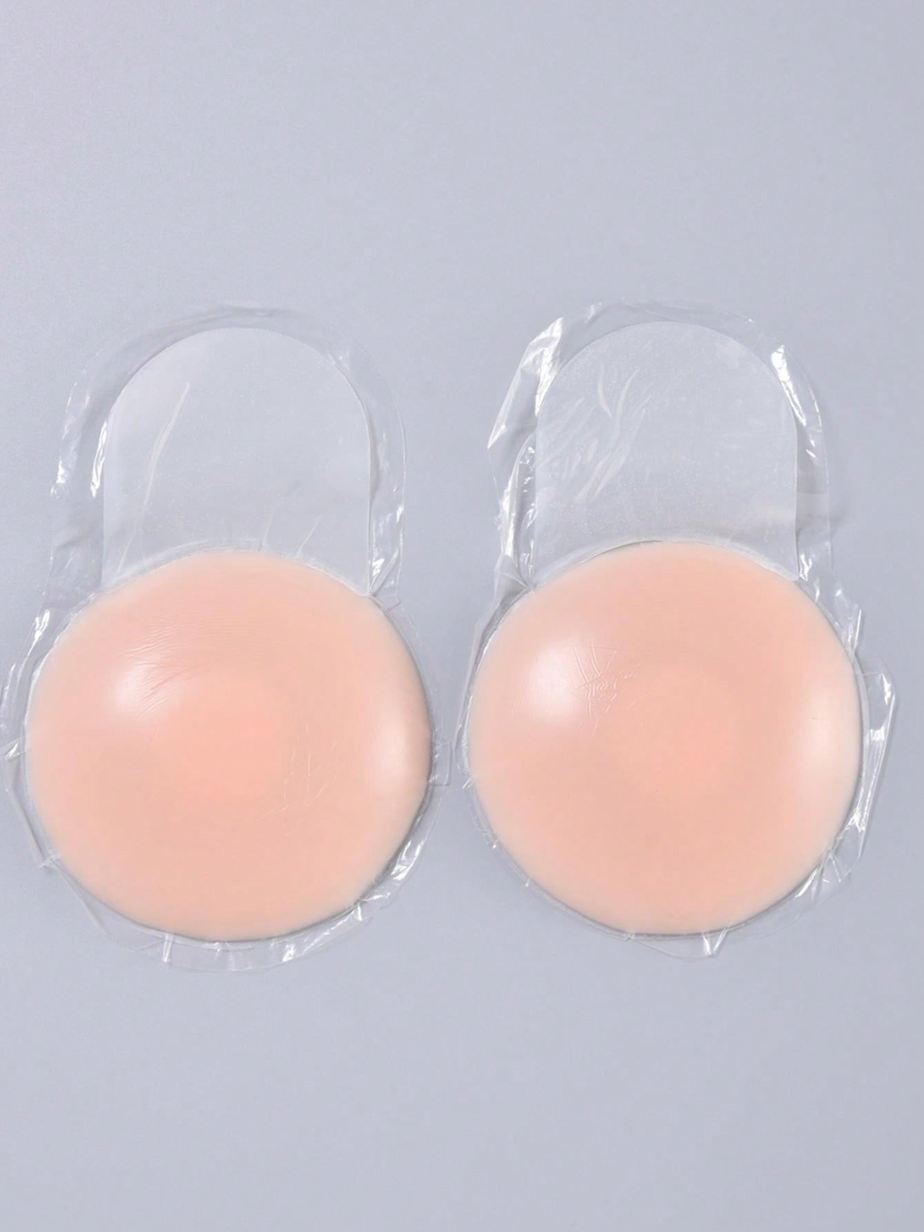 10cm Diameter Large Breast Specific Invisible Silicone Nipple Cover Anti Emptied & Gathered Breast Push Up Bra Pad For Plus Size Women - Negative Apparel