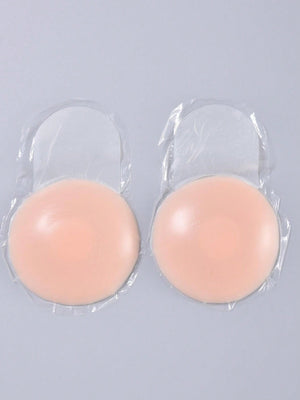 10cm Diameter Large Breast Specific Invisible Silicone Nipple Cover Anti Emptied & Gathered Breast Push Up Bra Pad For Plus Size Women - Negative Apparel