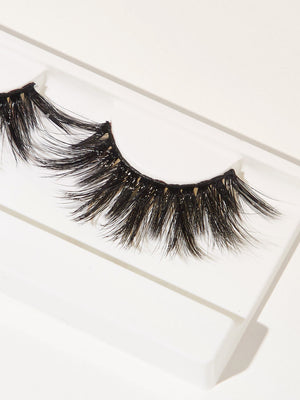 1pair Cat Eye Bushy Styles Eyelashes - Negative Apparel