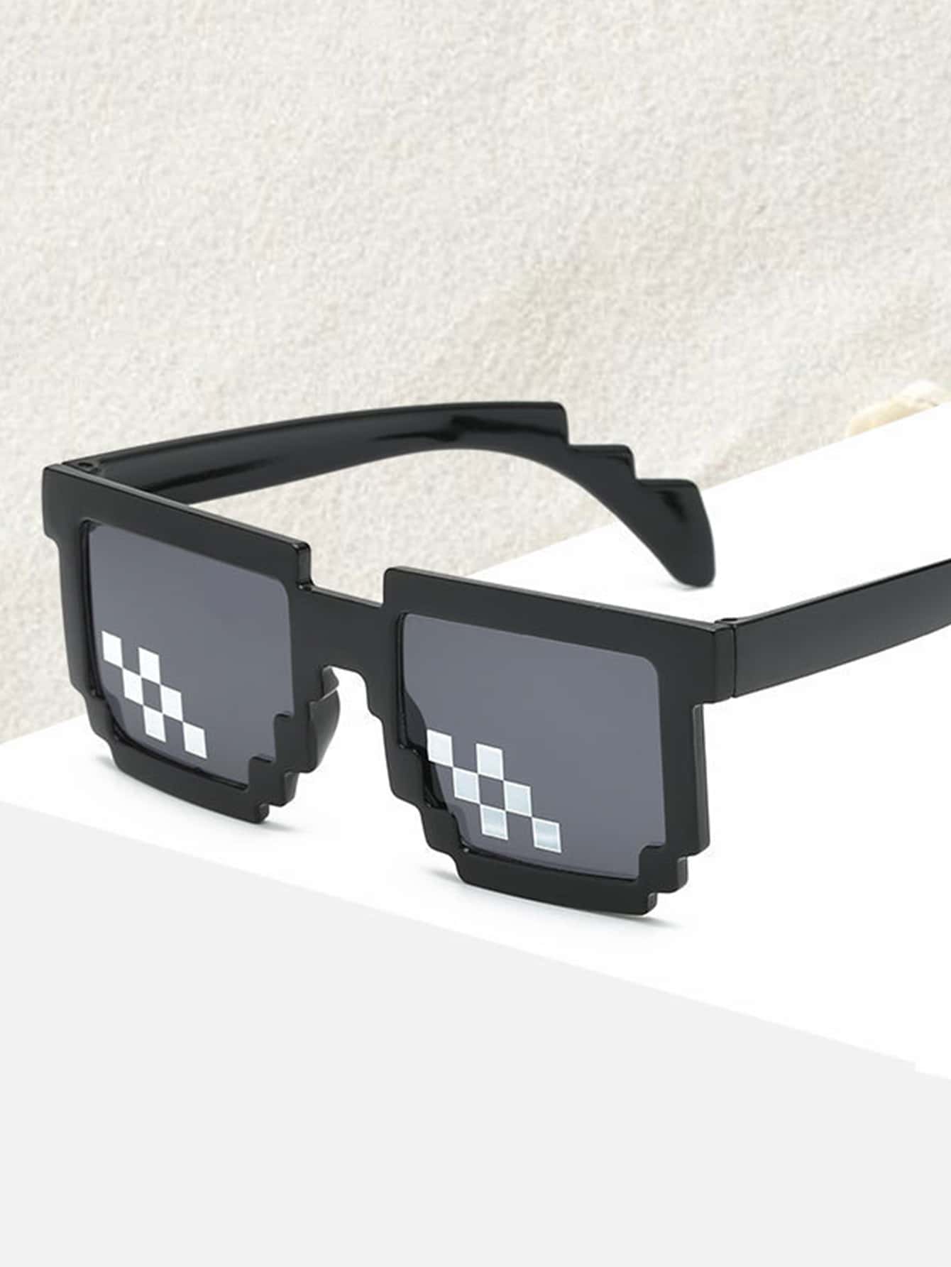 1pc Mosaic Party Glasses - Negative Apparel