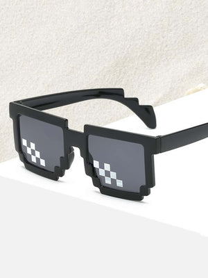 1pc Mosaic Party Glasses - Negative Apparel