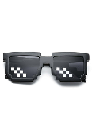 1pc Mosaic Party Glasses - Negative Apparel