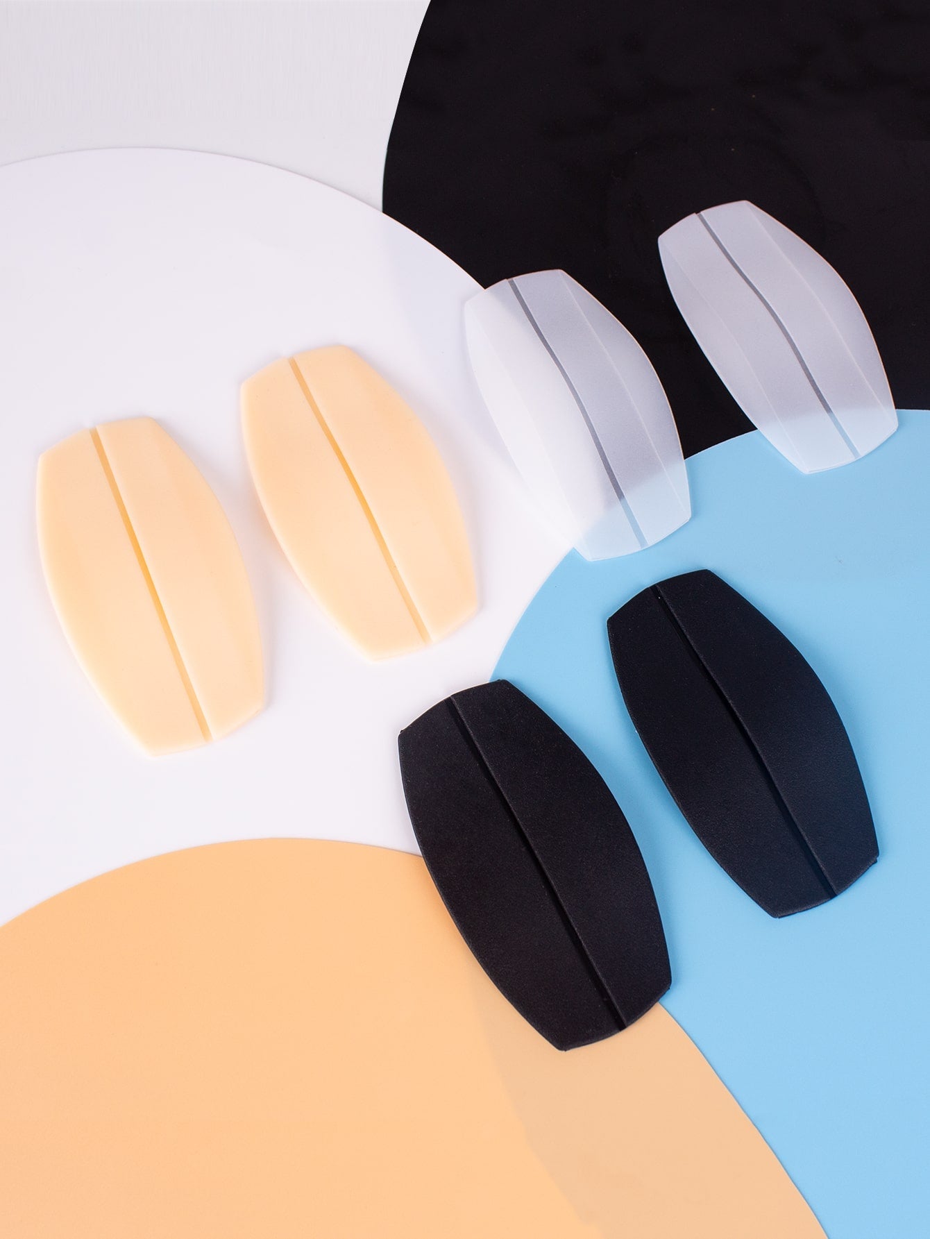 3pairs Plus Bra Strap Decompression Shoulder Pad - Negative Apparel