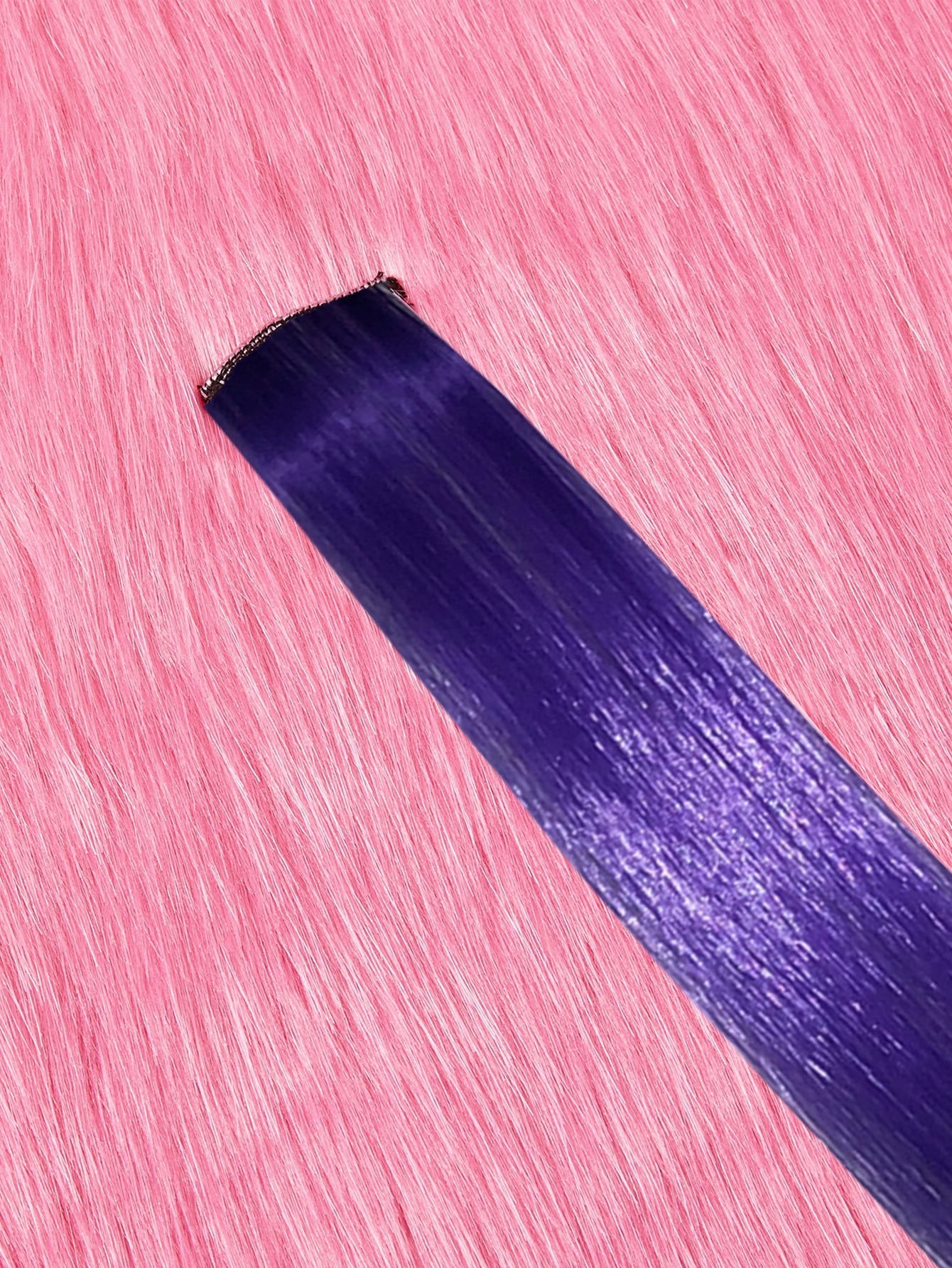 5pcs Long Straight Synthetic Hairpiece - Negative Apparel