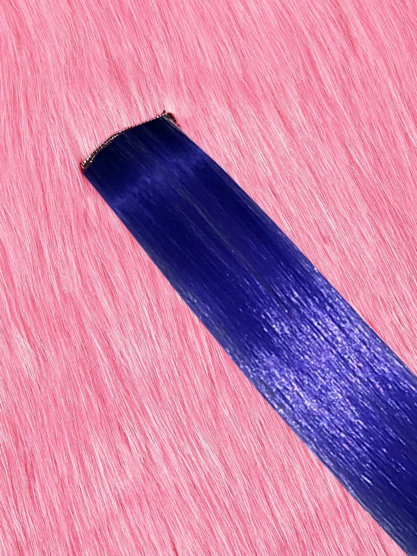 5pcs Long Straight Synthetic Hairpiece - Negative Apparel