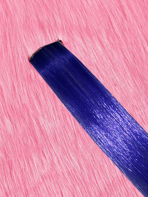 5pcs Long Straight Synthetic Hairpiece - Negative Apparel