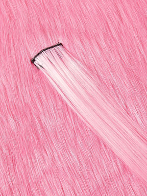 5pcs Long Straight Synthetic Hairpiece - Negative Apparel