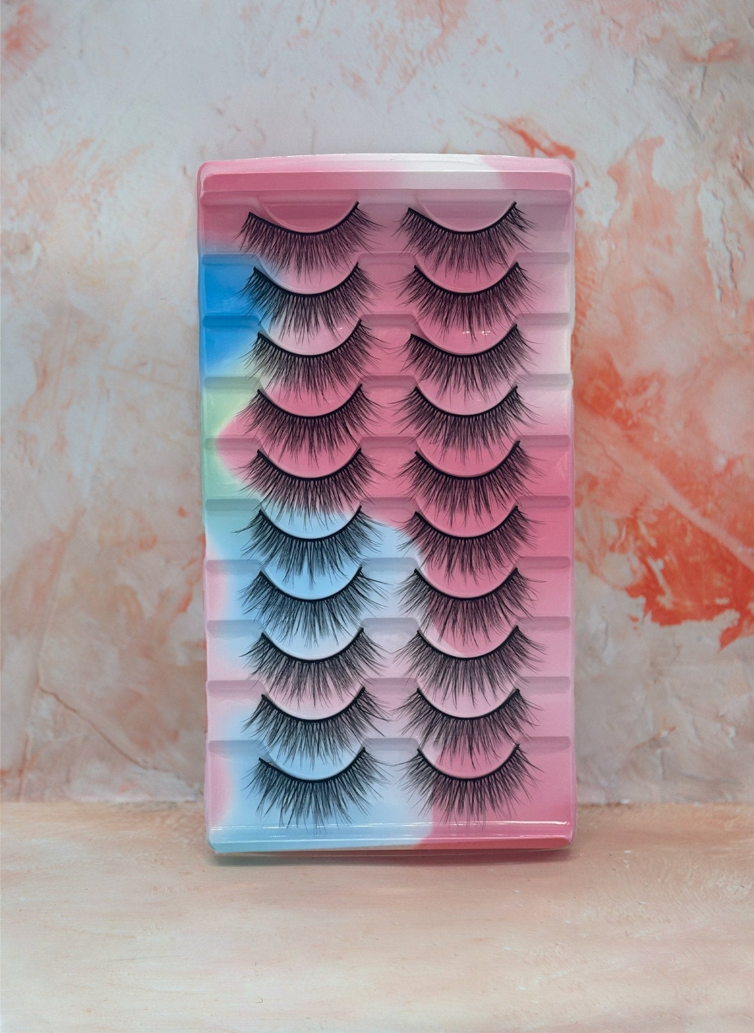 9D 10 Pair of Eyelashes - Negative Apparel