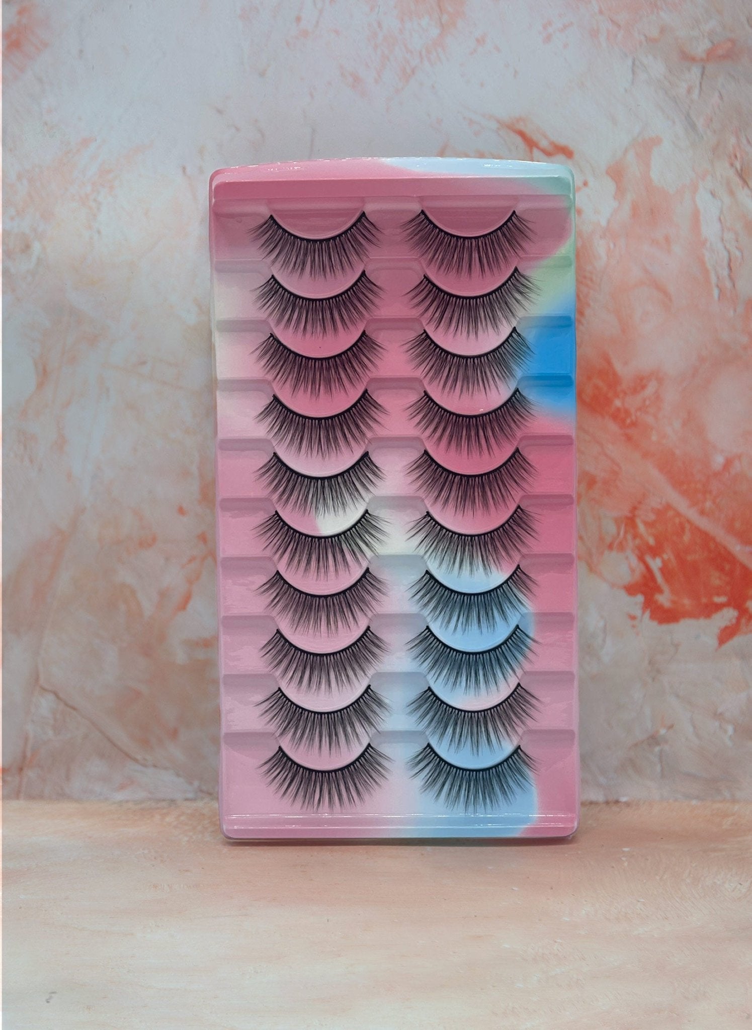 9D 10 Pair of Eyelashes - Negative Apparel