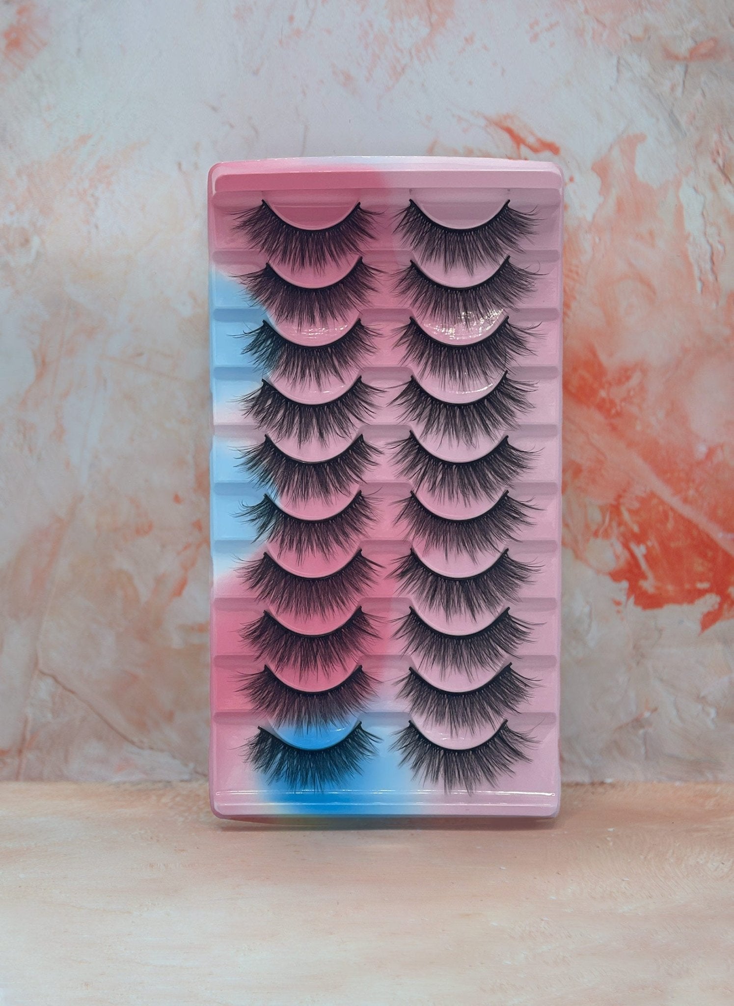 9D 10 Pair of Eyelashes - Negative Apparel