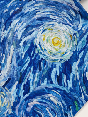 Allover Print Puff Sleeve Blouse - Negative Apparel