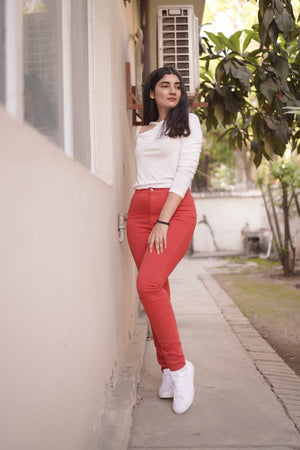 Basic Plain Skinny Jeans - Negative Apparel