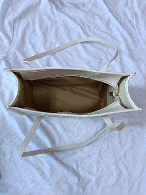 Bow Decor Straw Bag - Negative Apparel