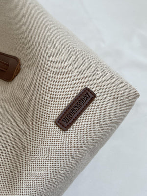 Casual Fashionable And Minimalist Large Capacity Zipper Closure Tote Bag - Negative Apparel