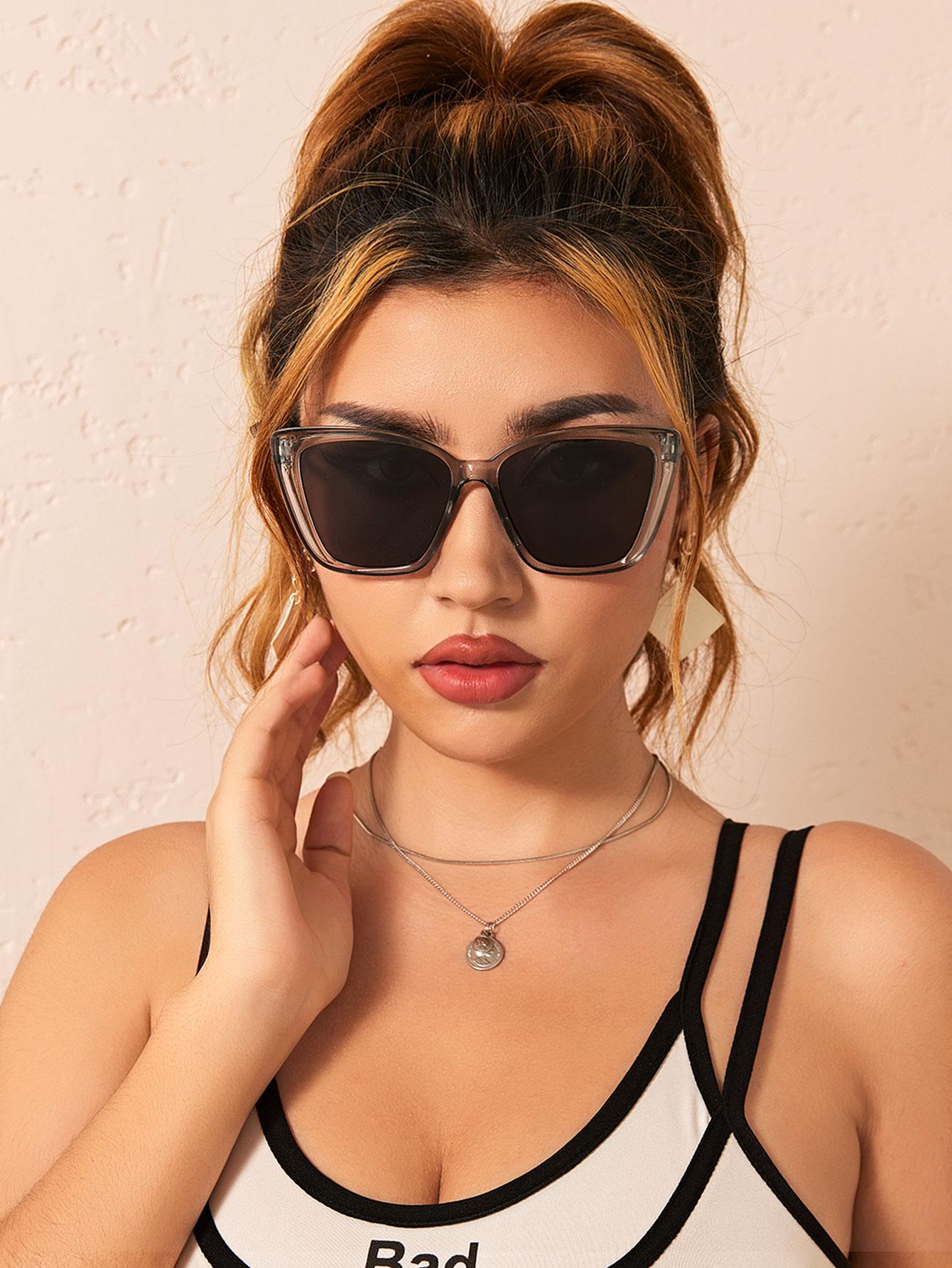 Cat Eye Fashion Glasses - Negative Apparel