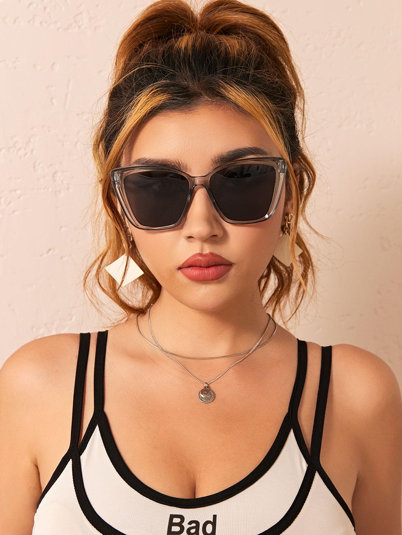 Cat Eye Fashion Glasses - Negative Apparel