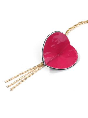 Chain Linked Nipple Cover With Choker - Negative Apparel