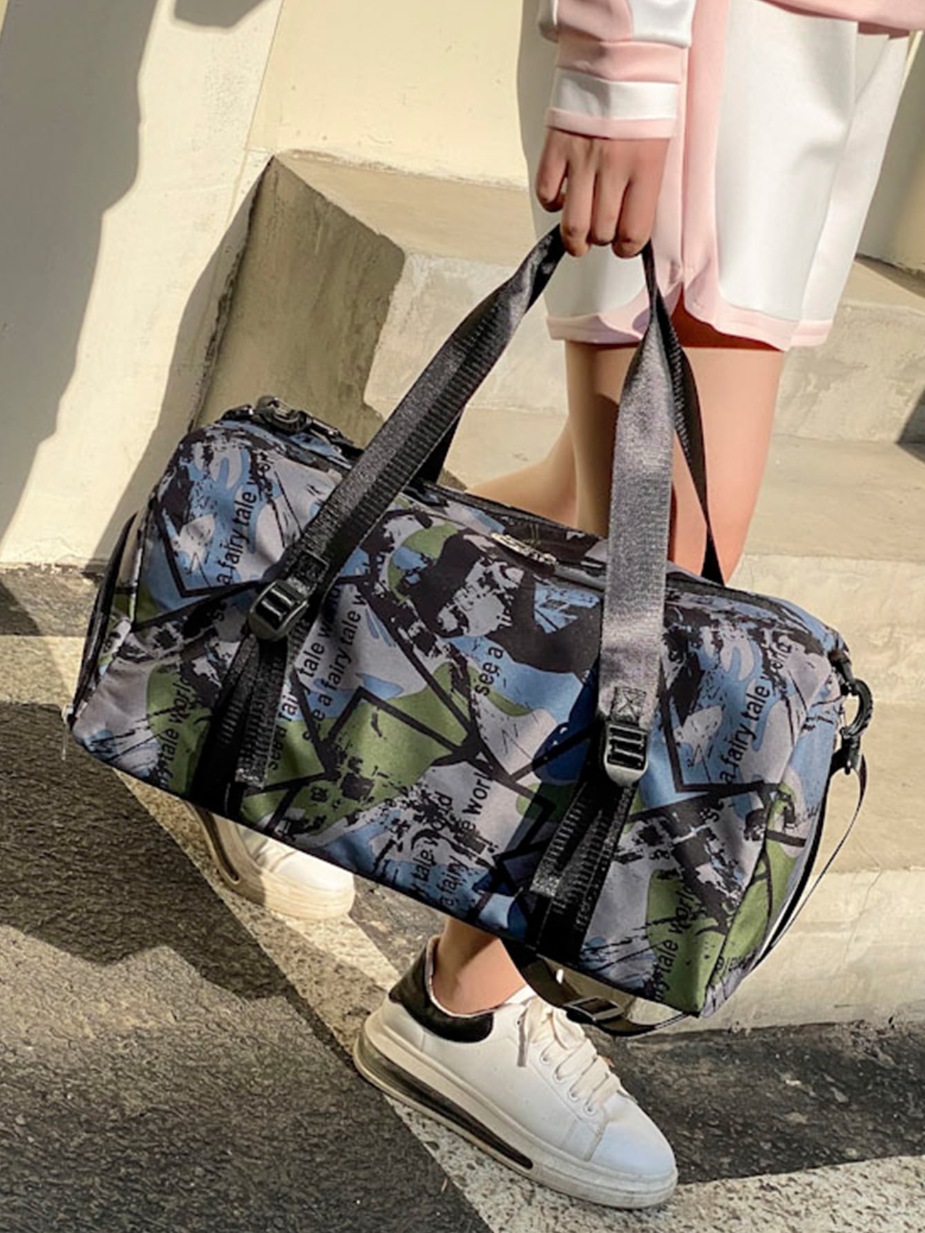Color Block Training Bag - Negative Apparel
