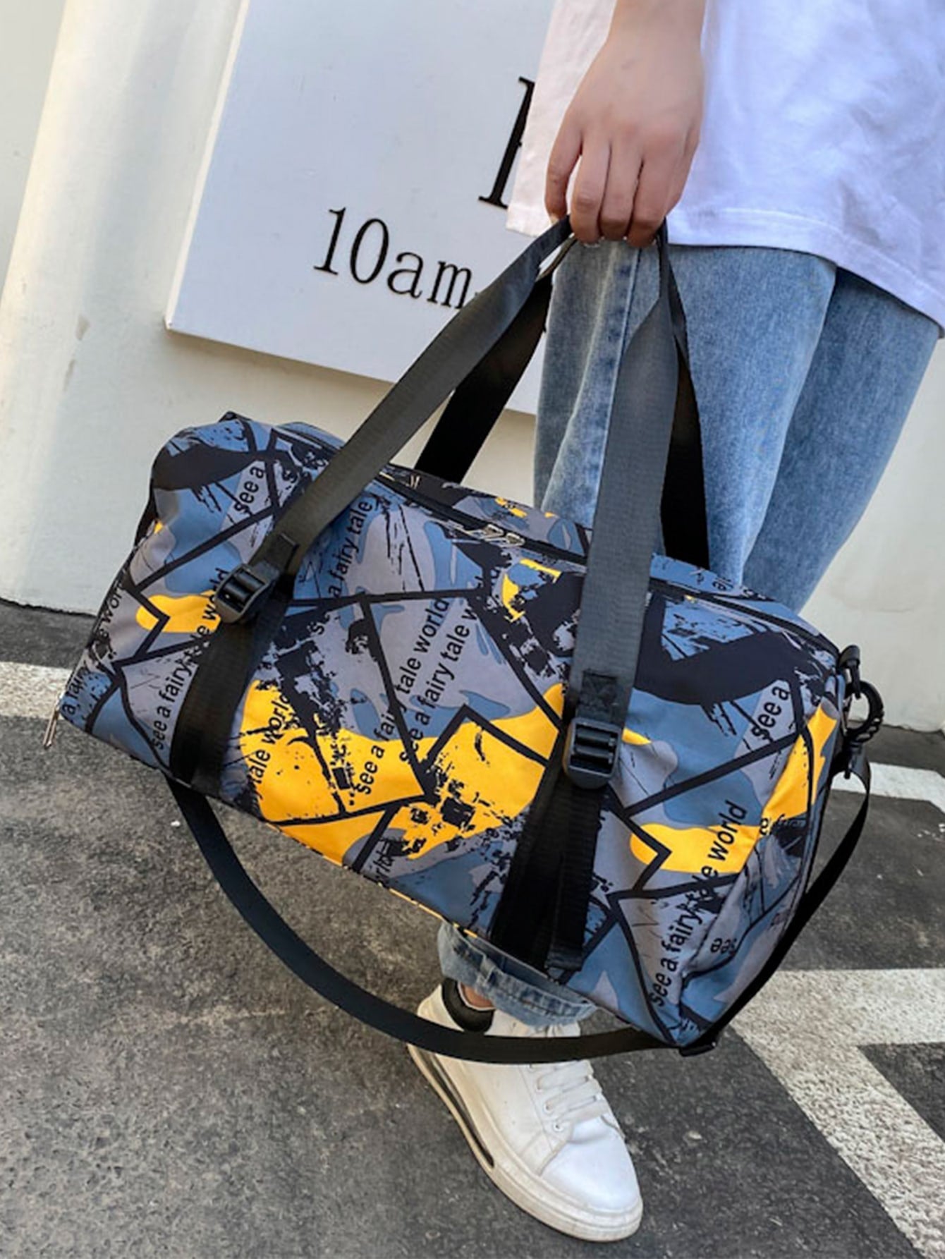 Color Block Training Bag - Negative Apparel