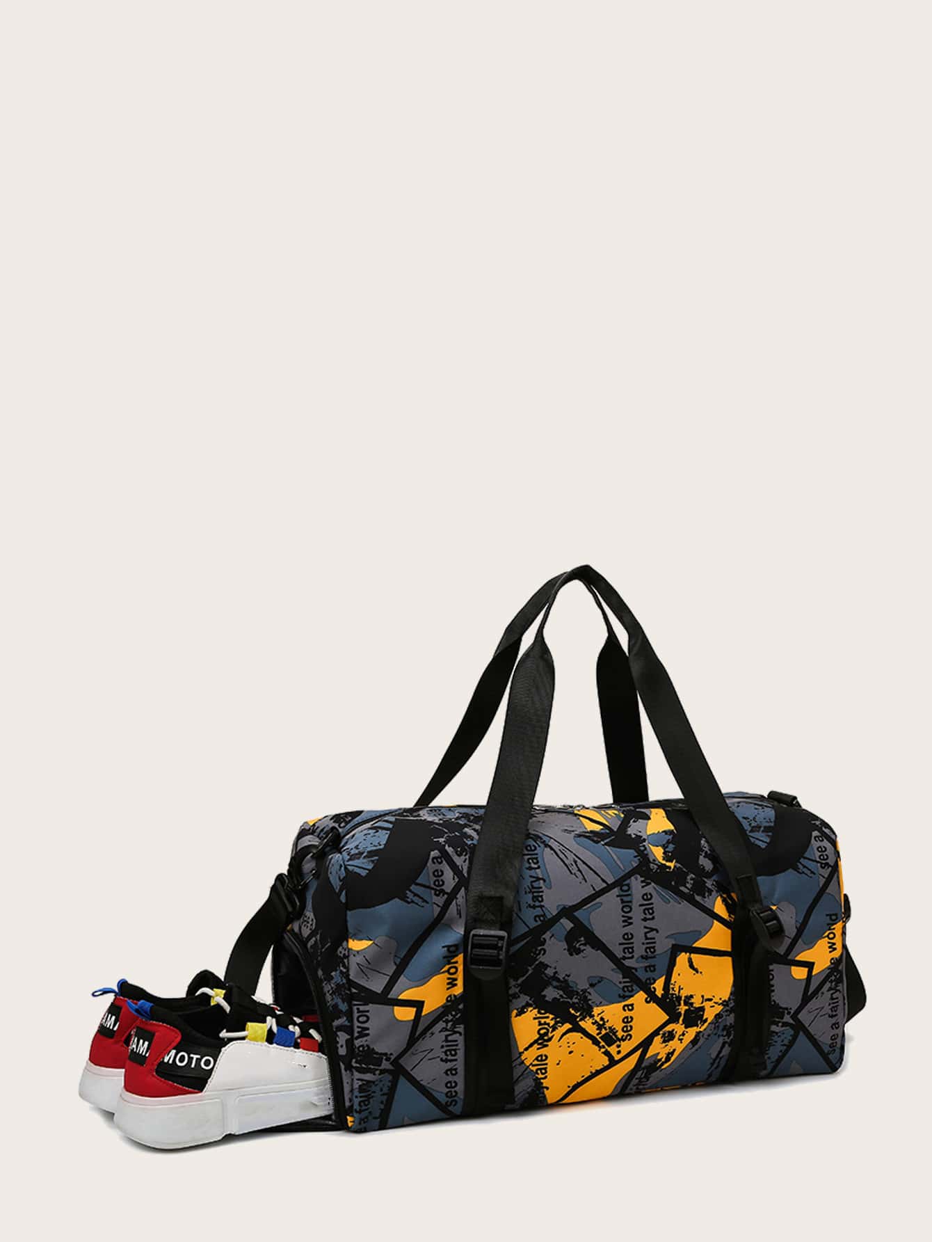 Color Block Training Bag - Negative Apparel