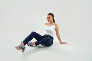 Dark Wash Straight leg Jeans - Negative Apparel