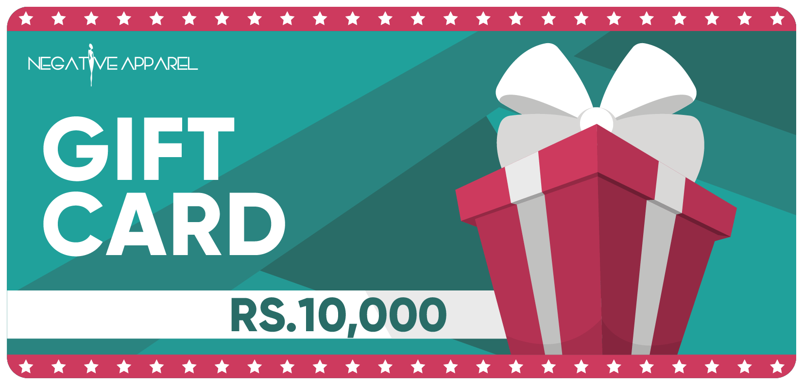 Gift Card 10K - Negative Apparel
