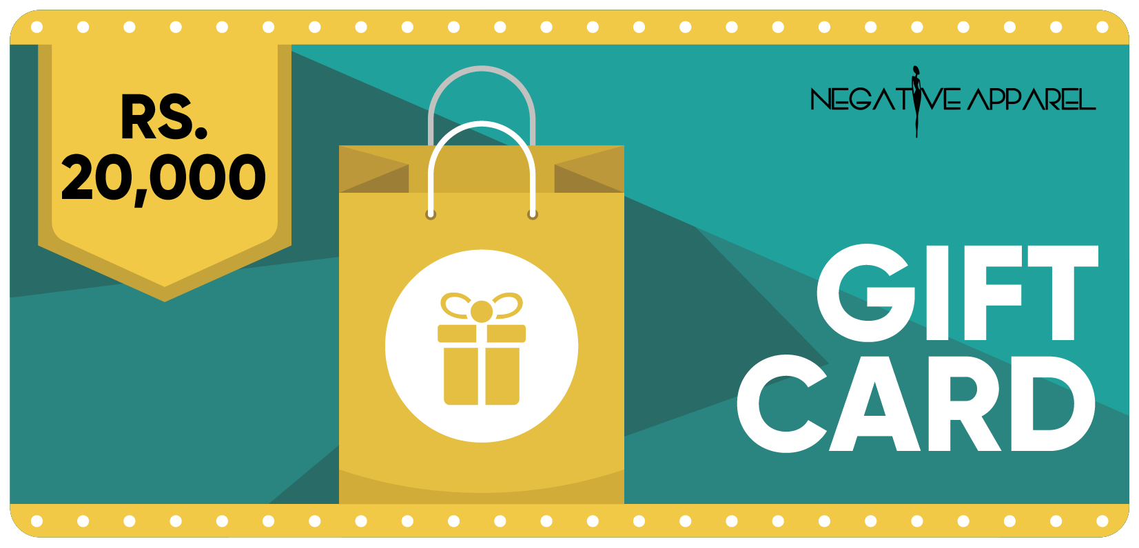 Gift Card 20K - Negative Apparel