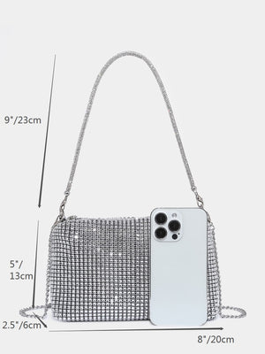 Glamorous, Elegant, Exquisite, Glitter Bling Party Bag - Negative Apparel