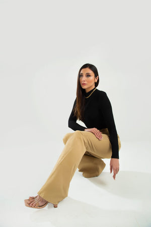 High Waist Flare leg Jeans - Negative Apparel