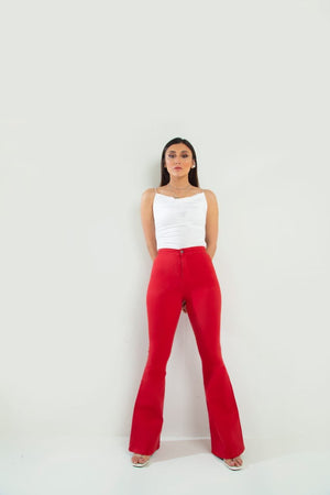 High Waist Flare leg Jeans - Negative Apparel