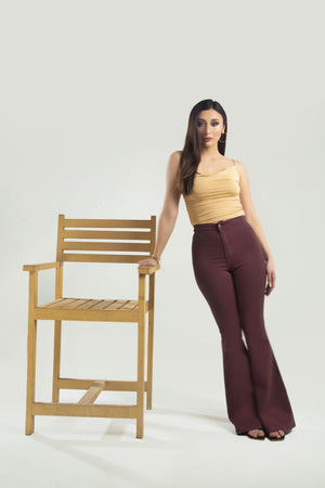 High Waist Flare leg Jeans - Negative Apparel