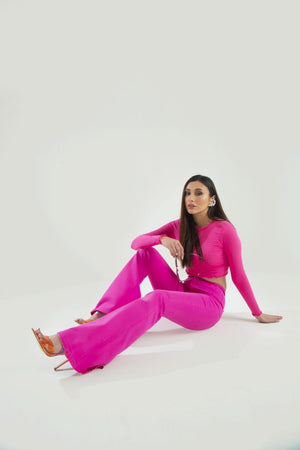 High Waist Flare leg Jeans - Negative Apparel