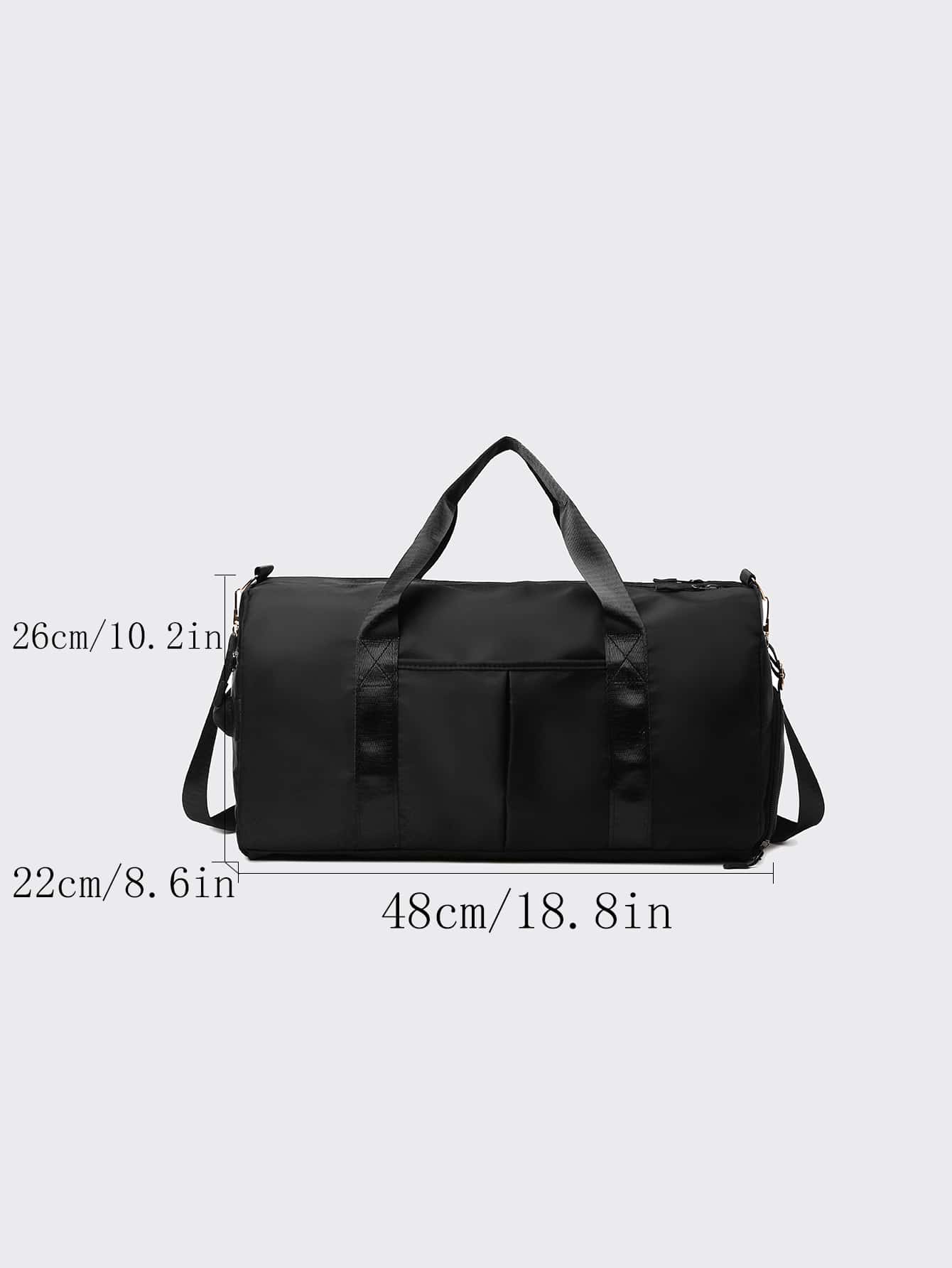 Over Night Holiday Luggage Travel Duffel Bag, Large Capacity Waterproof Gym bag - Negative Apparel